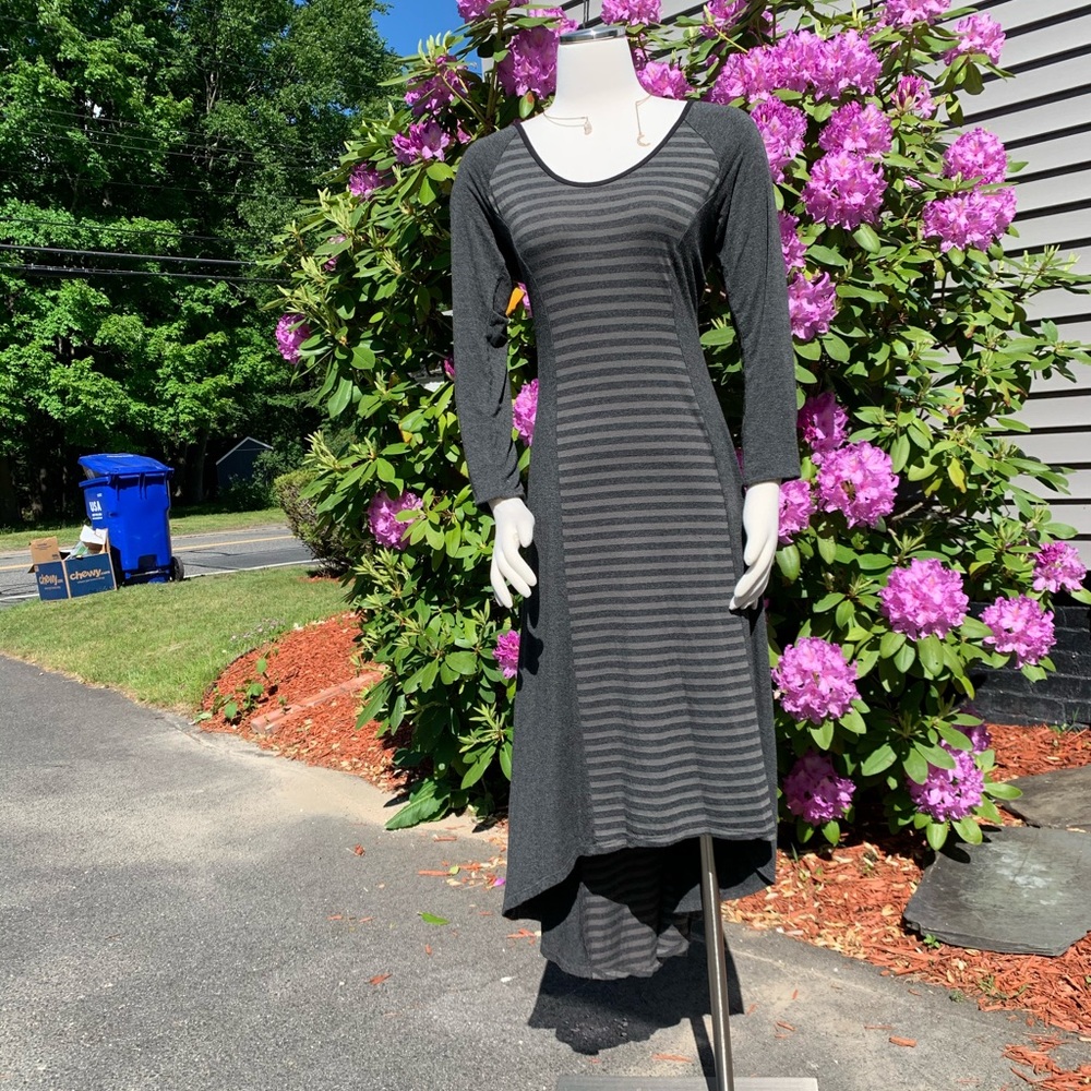 Laila Jayde | RARE Hi Lo Stripe Dress - Picture 6 of 16